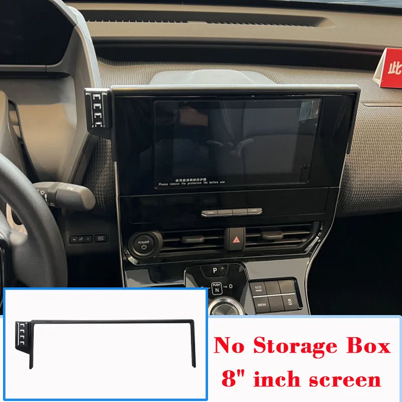 Car Mount Mobile Phone Holder GPS Bracket Gravity Stand For Toyota bZ4X EA10 Subaru Solterra
