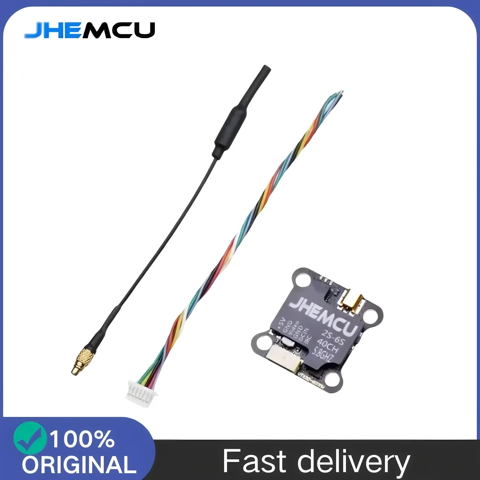 Émetteur VTX 5.8G 40CH 600mW 27*27mm pour FPV