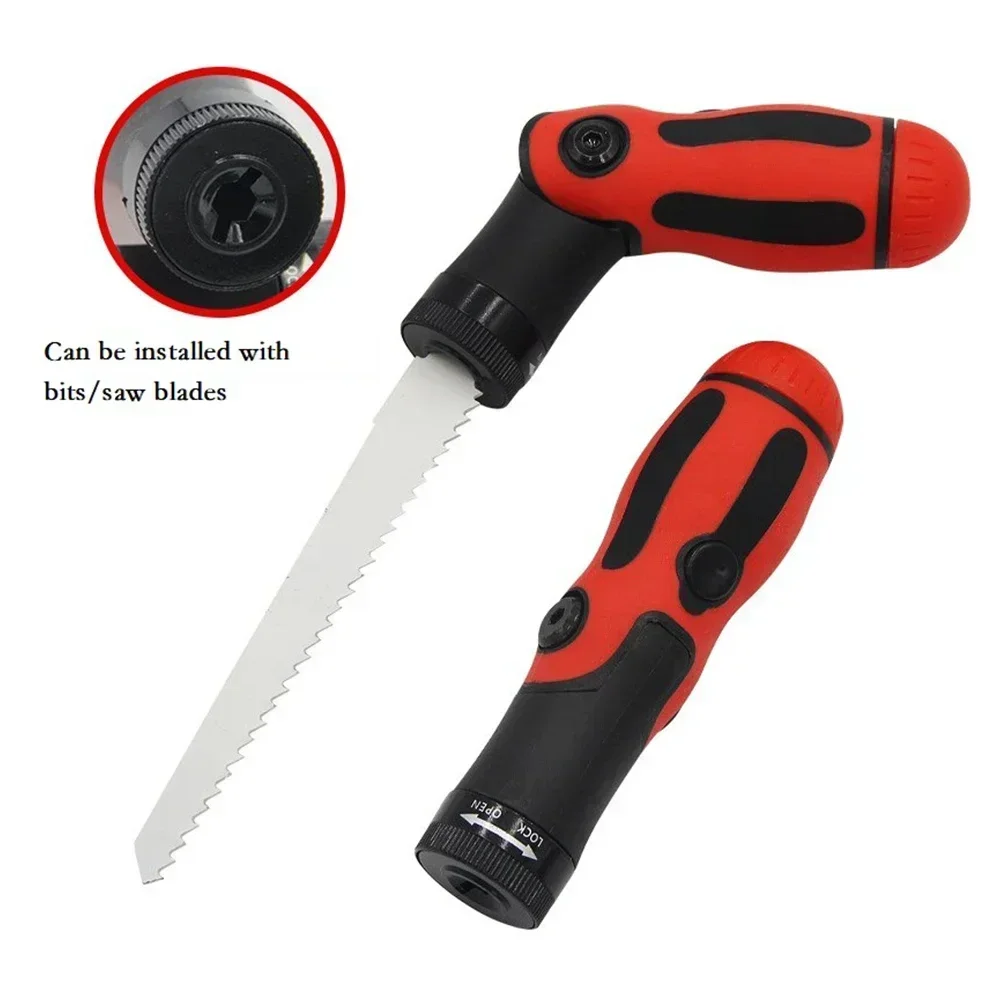 Manual Handsaw Reciprocating Hacksaw Handle Adapter Saw Blade Kit For Wood Metal PVC Pipe Cutting Hand Tool 5