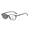 Multifunctional Progressive Multifocal Reading Glasses Vintage Small Frame Photochromic Glasses Men Women Far Sight Eyewear 4