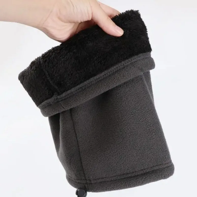 Fashion Winter Camping Warm Fleece Neck Gaiter Ski Tube Scarf Snowboard Face For Men & Women Outdoor Cycling Cold-proof Collar