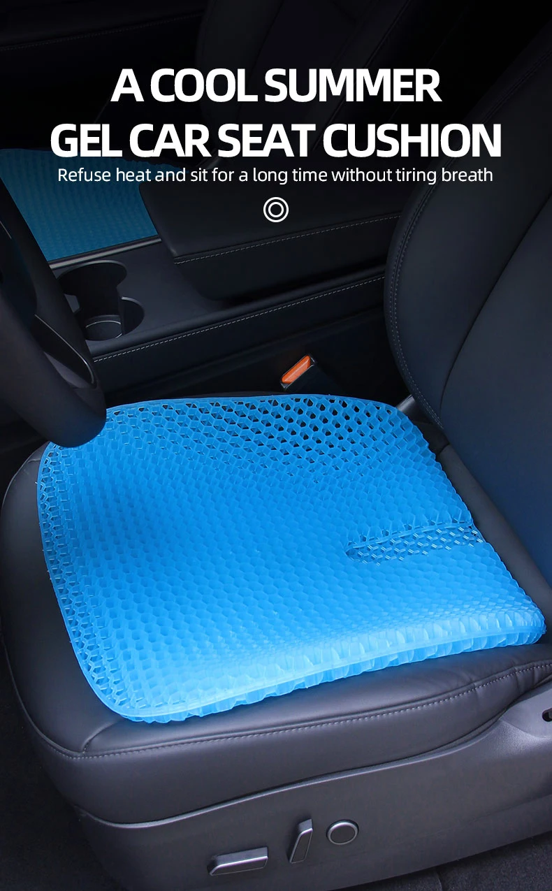 Autositz Honeycomb Gel Seat Bürositz Four Seasons Universal Silikon Atmungsaktiv Studentensitz Autositz Honeycomb Gel Seat Offi – Detail 1