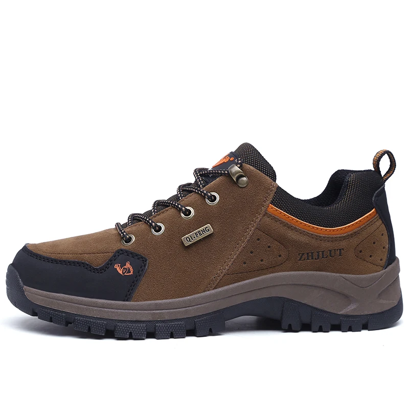 HIKEUP Outdoor Walking Mountain Shoes Couple Models Padded Warm Casual Sports Men Women Cotton Shoes Anti-Slip Wear Resistant