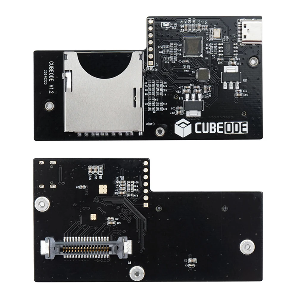 CUBEODE V1.2 Optical Drive Emulator Board No SD2SP2/SDGecko Required Replace Original DVD Drive for NGC GameCube Game Console