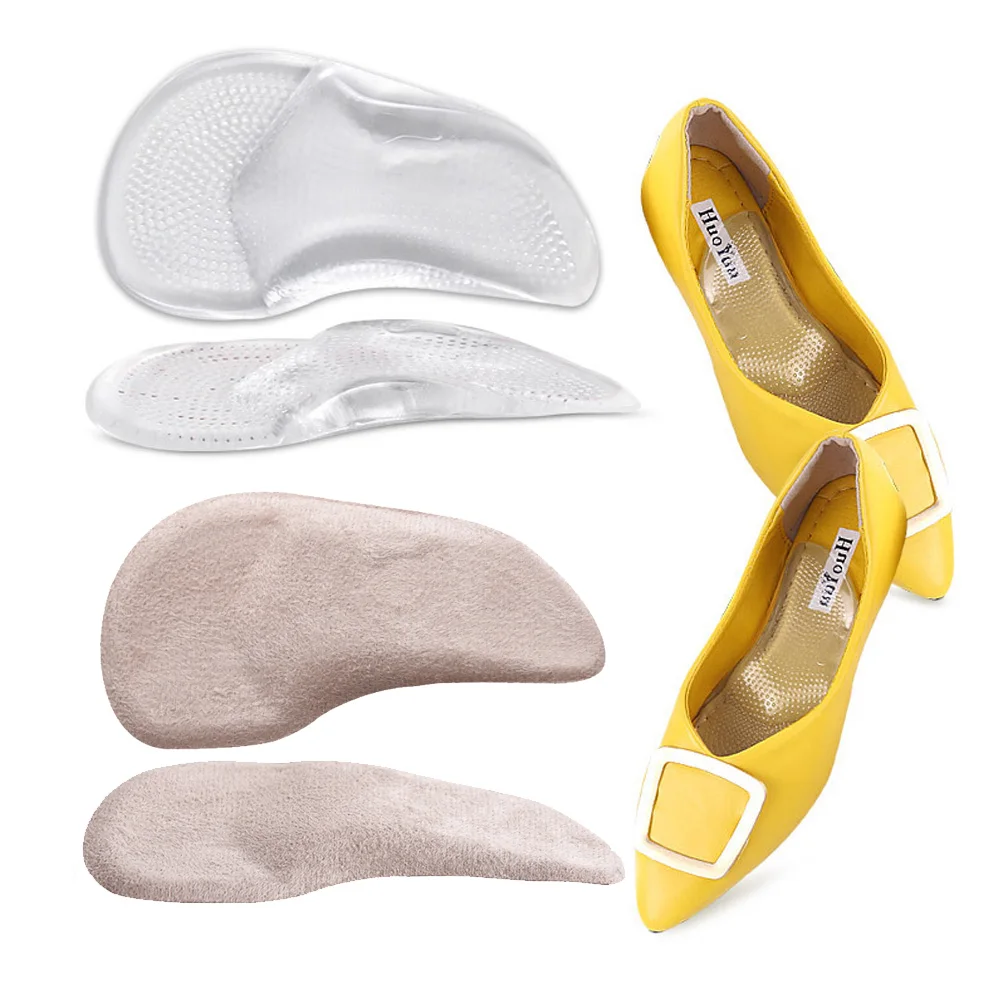 Silikon-Gel-Einlegesohlen zur Unterstützung des Fußgewölbes für Schuhe, Damen, Sandalen, Plattfuß, orthopädische Einlegesohlen für Männer, Plantarfasziitis, Linderung von Schuhpolstern – Detail 11