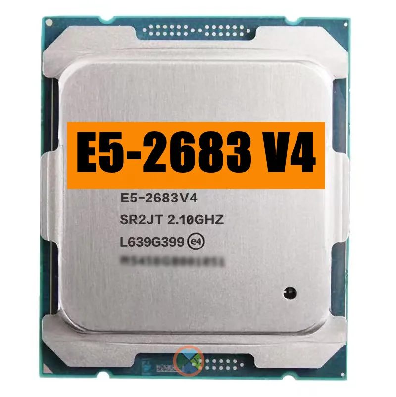 Processador Cpu v4 Lga 20113 Sr2jt 2.1ghz 16 Núcleos e 32 Threads 120w Suporte X99 Motherboard Xeon-e5 2683