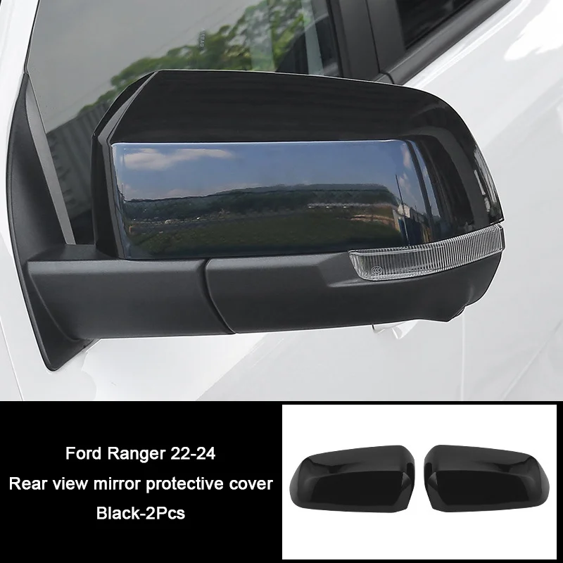 Coques De Rétroviseurs Pour Ford Ranger 2012-2022 – Protection ABS, Design Carbone, Installation Facile