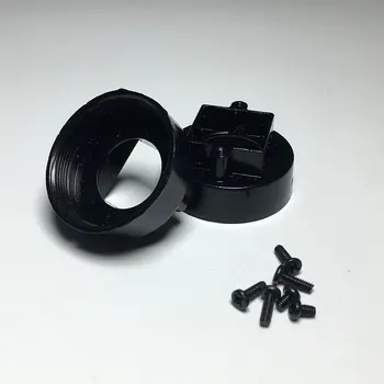 금속 CS 렌즈 마운트 인터페이스, CCTV 보안 카메라, CS 렌즈 홀더 브래킷 어댑터, 커넥터, PCB 보드 모듈 지원, 2 개