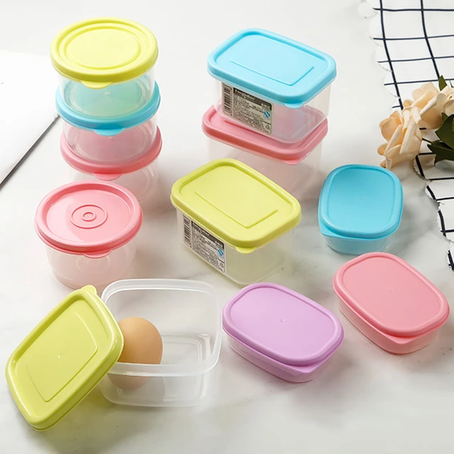 Plastic Containers Food Storage  Small Food Containers Lids - Food Storage  Container - Aliexpress