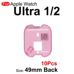 Pack of 10 Premium Front LCD Screen Display Adhesive Back Cover Stickers (49mm Back x 10)