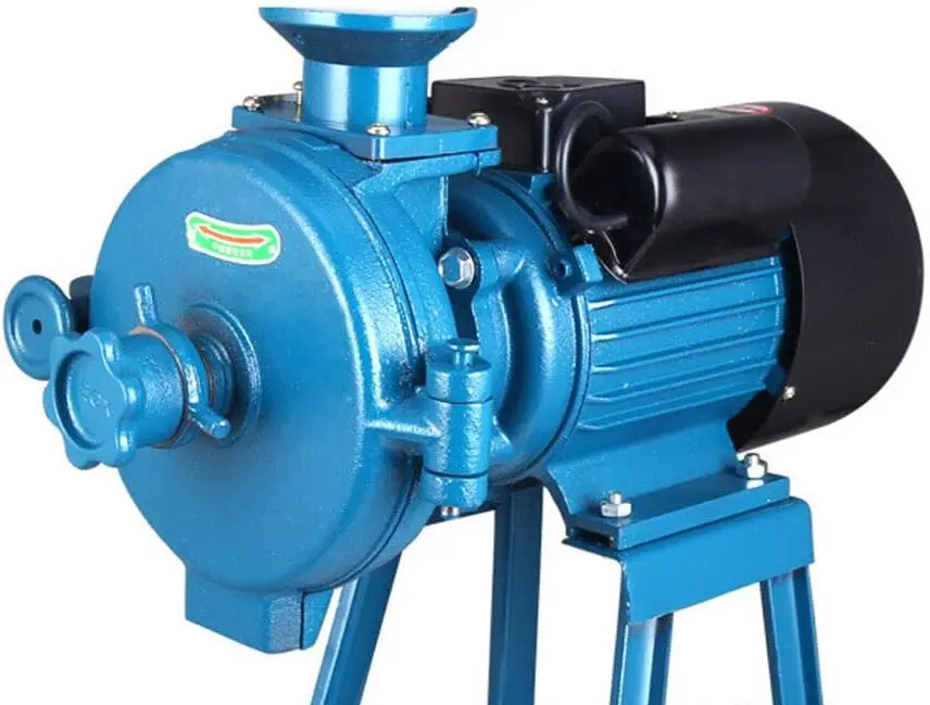Electric Grain Grinder Mill, 110V 1500W Dry Feed Flour Mill Machine Home Use Cereals Grain Grinder For Herb Corn Grain Wheat 3