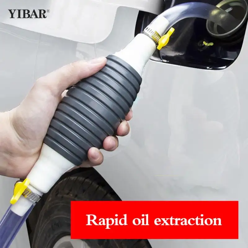 Hand Fuel Pump Car Fuel Tank Sucker Oil Transfer Car Fuel Pump Manual Pump