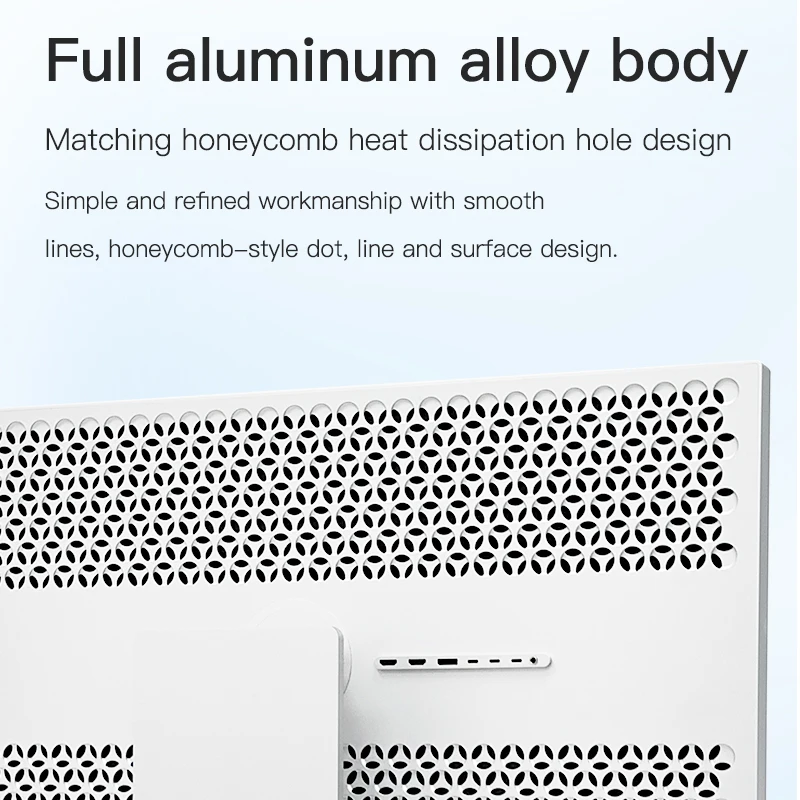 KUYCON G32P 32인치 6K 60Hz 레티나 디스플레이 모니터 (알루미늄 수직 화면, 데스크탑 사진 디자인 및 게임용)