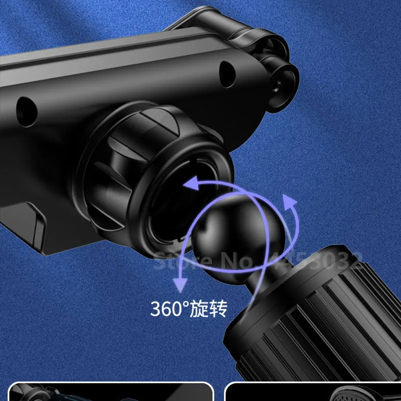 폭스바겐 차량용 중력 휴대폰 홀더, 에어 벤트 클립 마운트, 모바일 휴대폰 스탠드, GPS 지원 액세서리, 골프 8, 7, 6, MK7, MK6 용