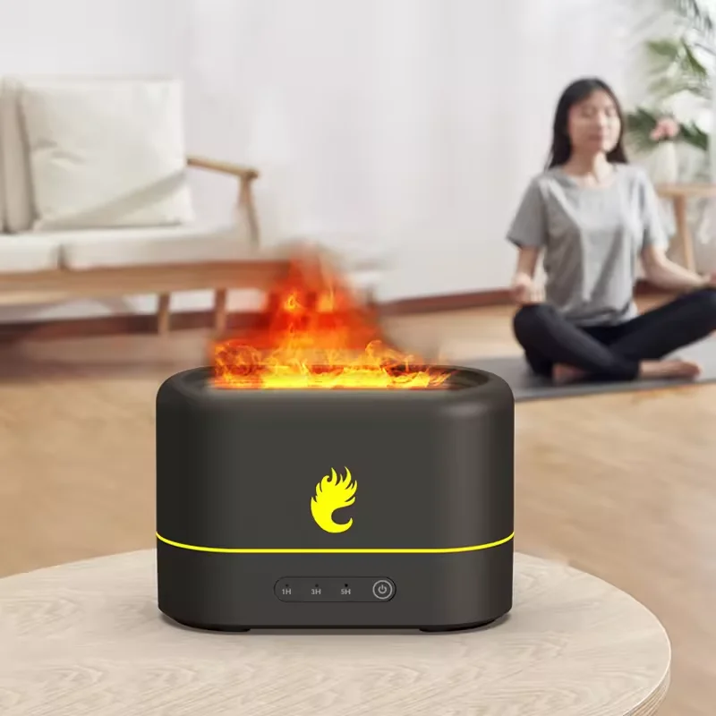 Mini Portable Ultrasonic Air Humidifier Essential Oil Electric Scent Diffuser For Home Car With Led Night Lamp Diffuser