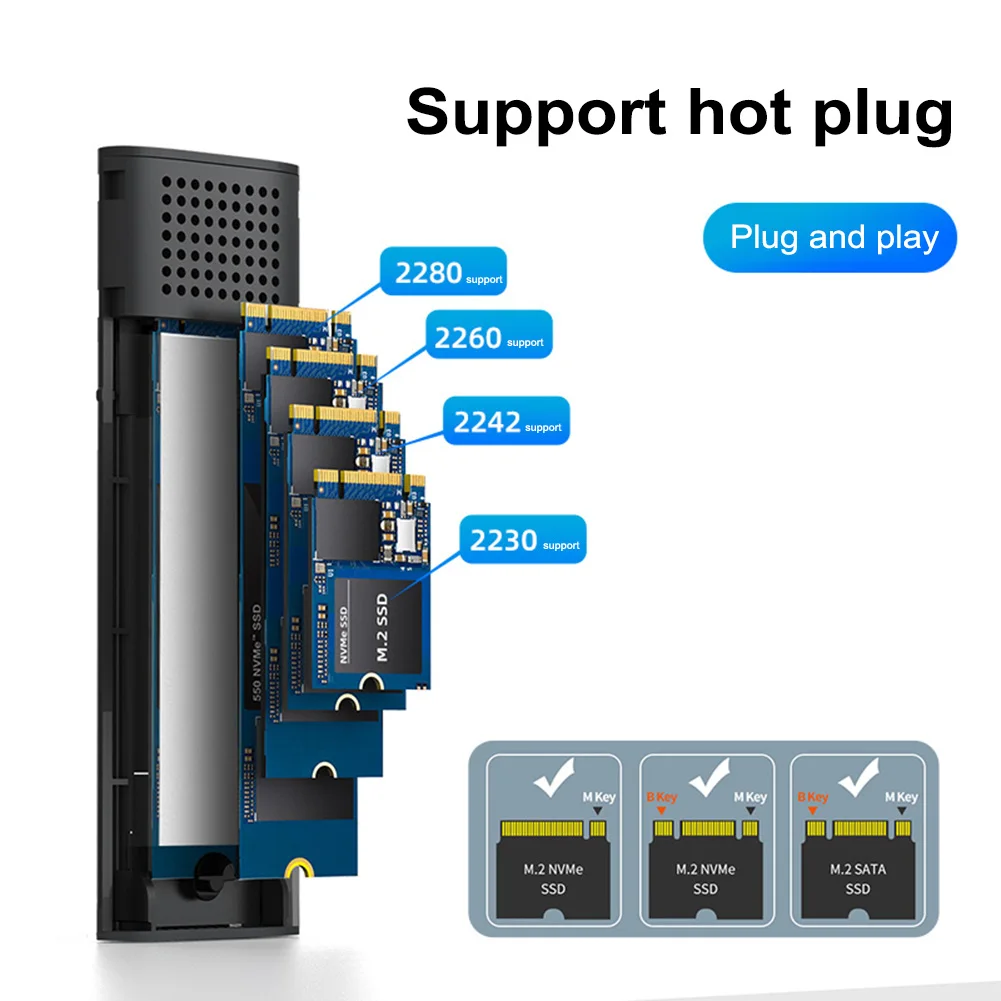 K1689 M.2 10Gbps NVME /6Gbps SATA ϵ ̺ Ŭ, ޴ ˷̴ ձ ָ Ʈ ̺ ϵ ũ Ŭ