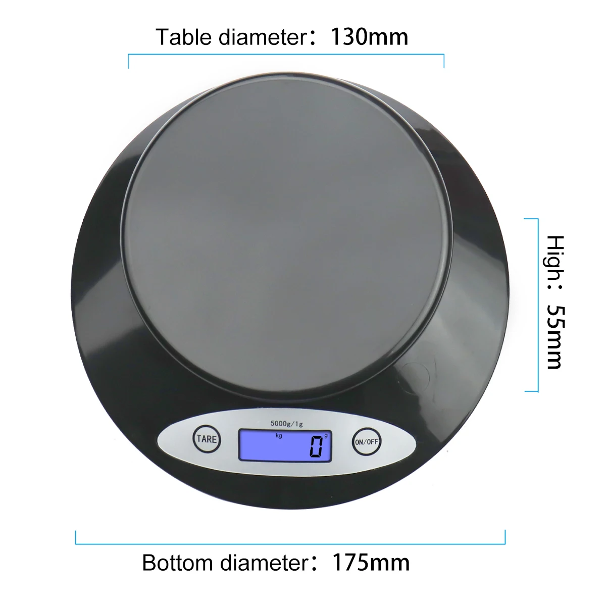 Gram Scale Digital Kitchen Scale Mini Pocket Size With Lcd Display Platform  For Cooking Baking Jewelry Weight Postal Parcel