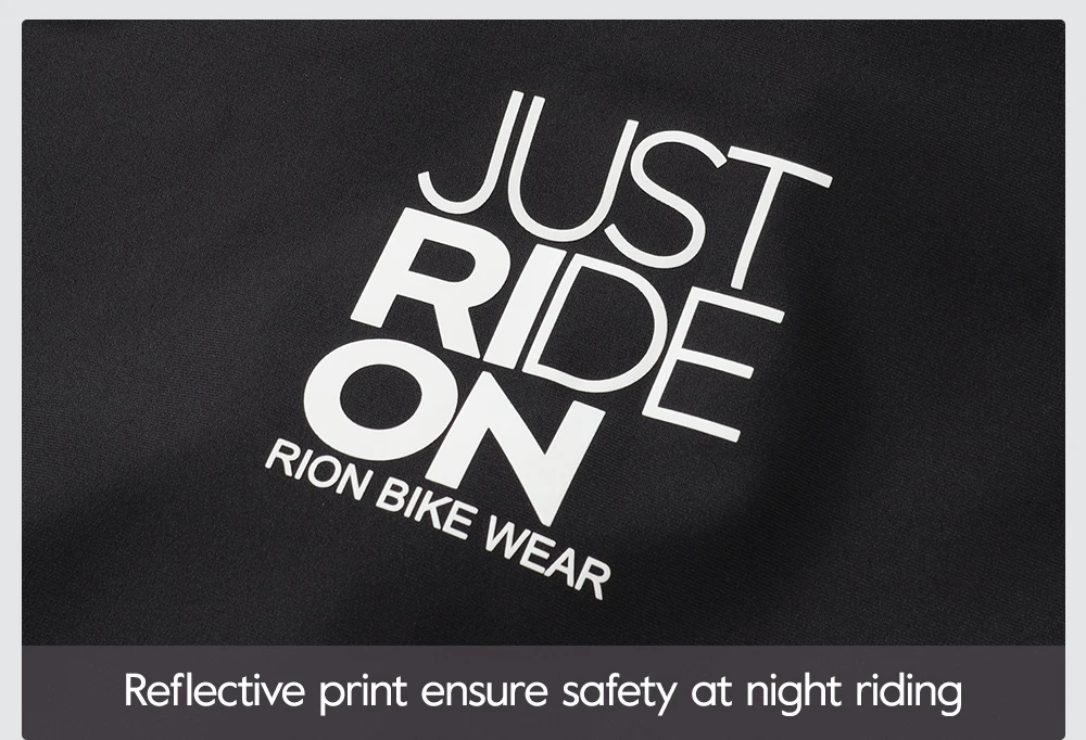 RION Herren-Radtrikot, Herbst-Fahrradbekleidung, Rennrad, MTB-Trikots, winddichte Langarm-Shirts, UPF 50+, Sonnenschutz-Oberteil – Detail 13