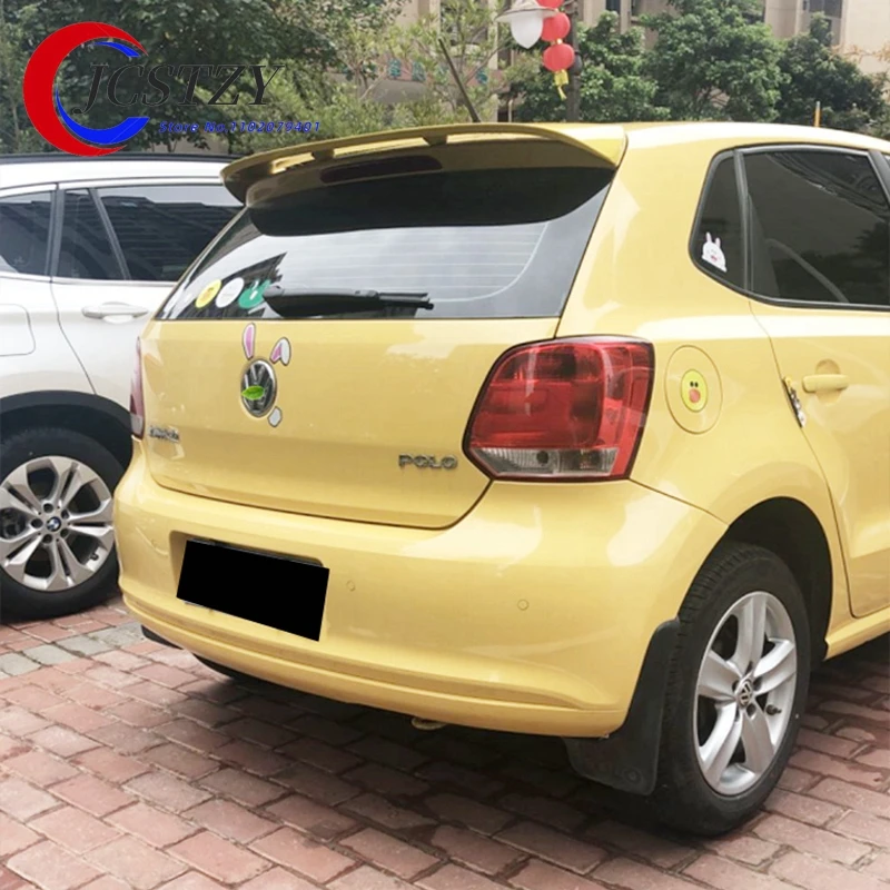Per Vw Old Polo Spoiler Abs Materiale Auto Ala Posteriore Primer Colore Vw Polo Spoiler Posteriore Per Volkswagen Old Polo Spoiler 2006-2009