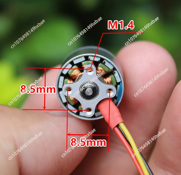 Lot de 4 vis pour micro moteur ESC - Beige - Pièce détachée RC