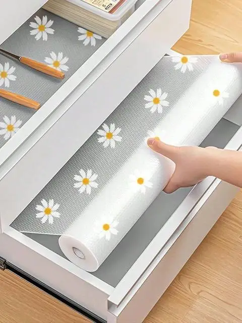 Waterproof EVA Shelf Liner for Kitchen Cabinets and Drawers