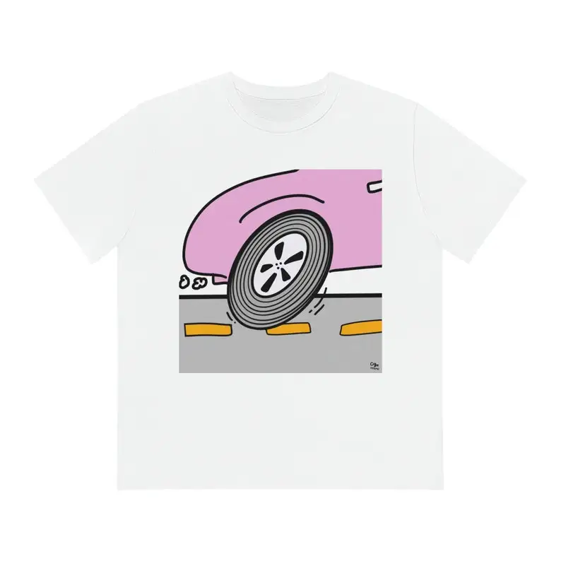 Maglietta Sparker Organica Rosa Speed Racer Maniche Lunghe O Corte