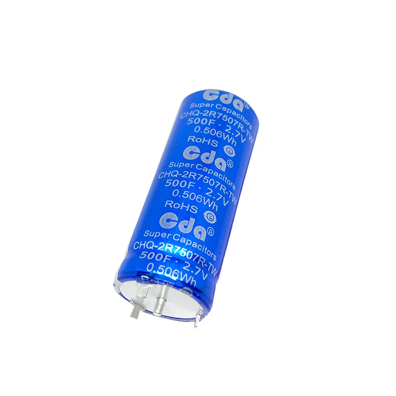 Chq Supercondensatori Farad Condensatore L3 L4 Z4 Cda 2.7V 500F Supercaps Chq-2R7507R-Tw-L4 Super Condensatore