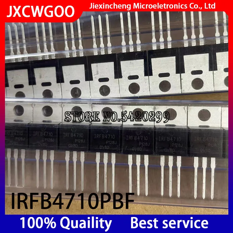 

10 шт. IRFB4710PBF IRFB4710 TO-220 75A 100V MOSFET TO220 новый оригинальный