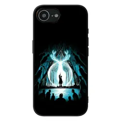 Whimsical Owl & Wand Poster Art Phone Case Cover - iPhone 12 Mini (1)