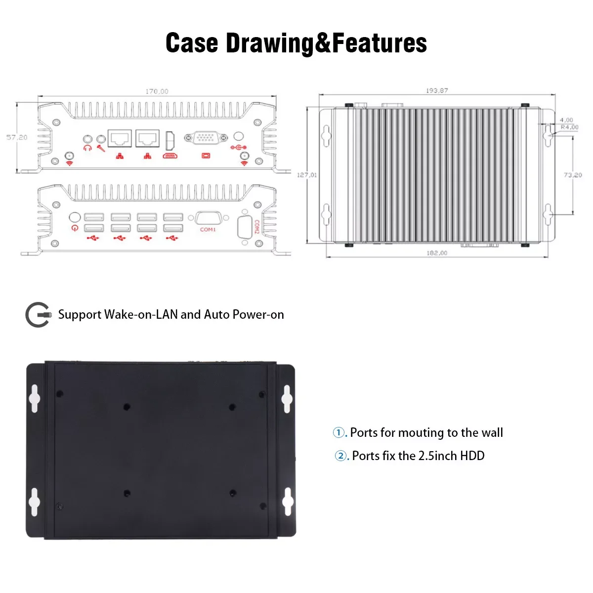Рисунок 5 - HYSTOU безвентиляторный ПК Intel