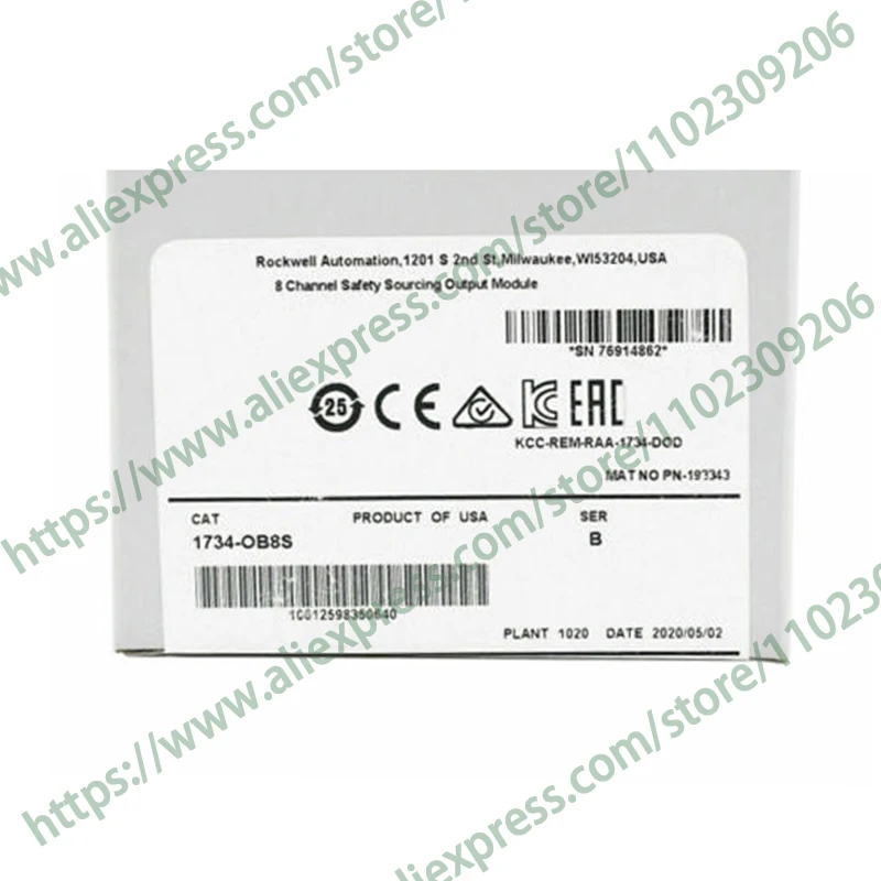 

Новый оригинальный контроллер Plc 1734-OB8S Moudle Быстрая доставка
