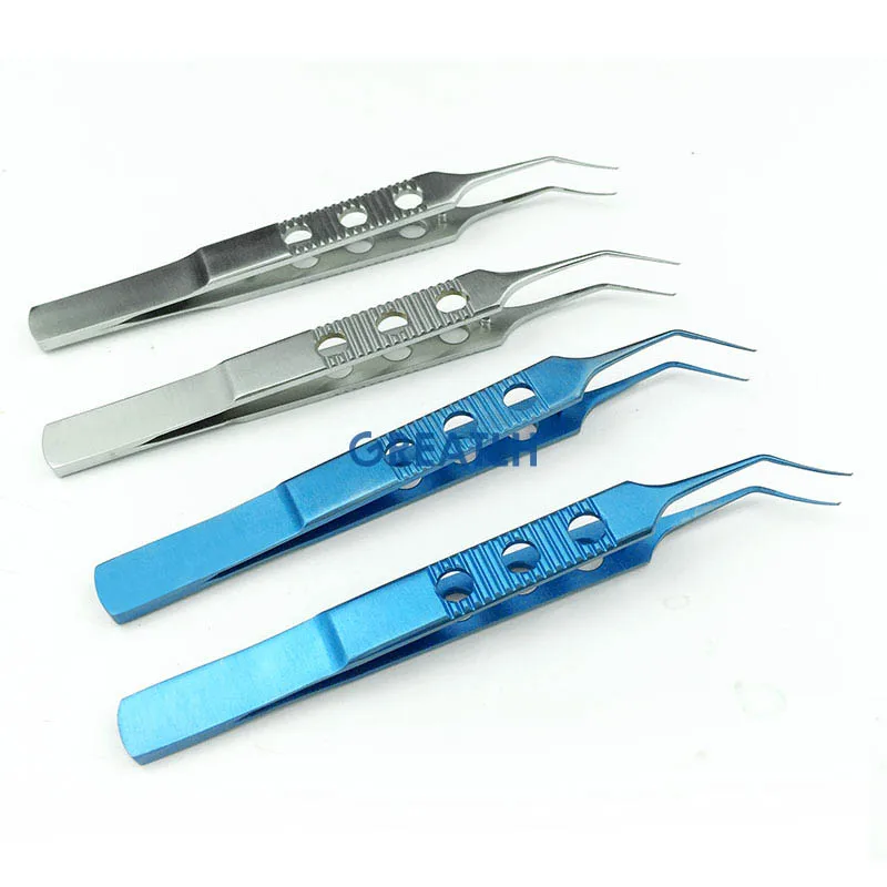 

Ophthalmic Surgery Tweezer Titanium/stainless Steel Capsulorhexis Forceps Ophthalmic Eye Instruments 1pcs