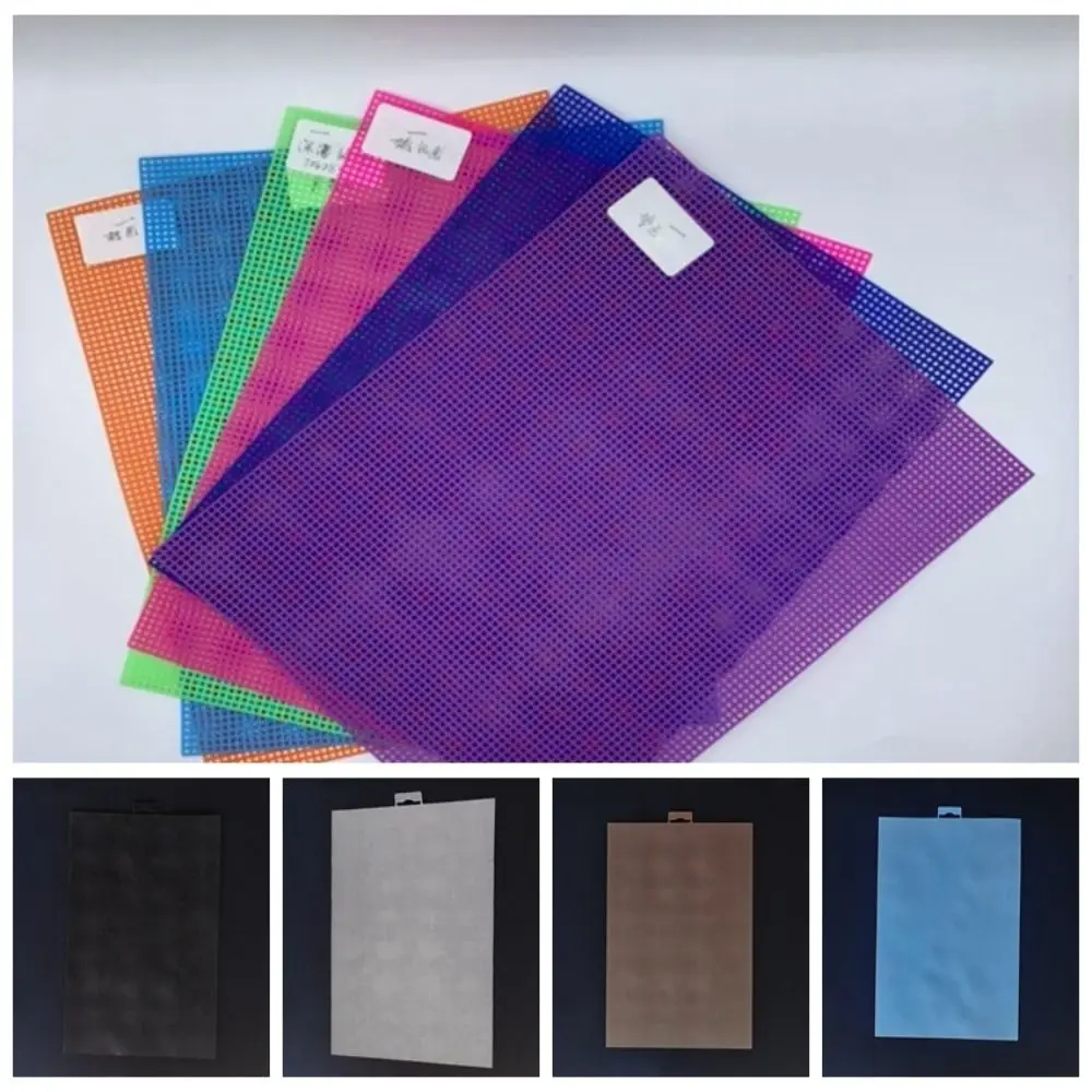28x21 cm Punto Croce Tela Griglia Fatta A Mano Quadrato Ricamo Tessuto Tela Griglia Conveniente 14CT Tessuto di Tela di Plastica Delle Donne - immagine 5