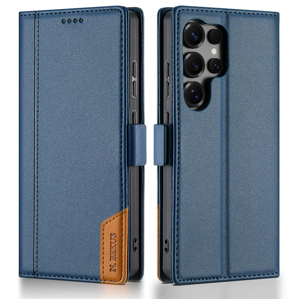 Premium RFID Blocking Card Holder Wallet Flip Phone Case
