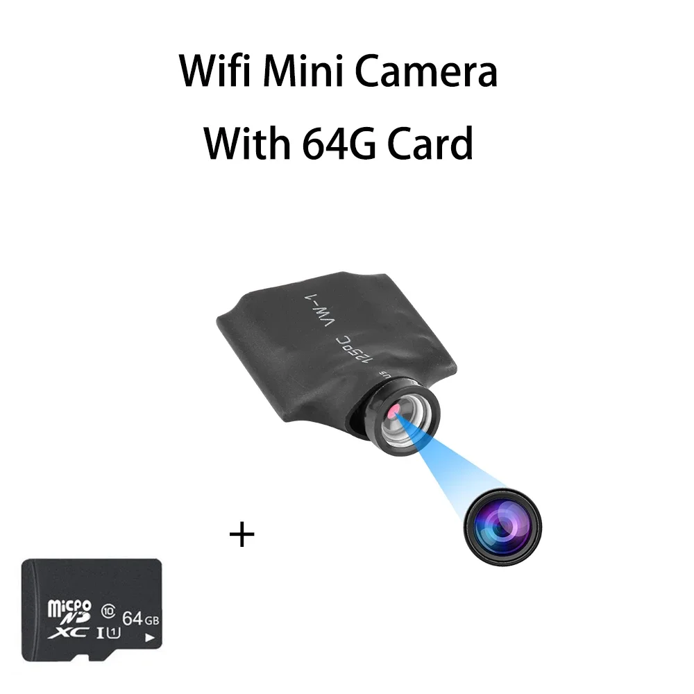 Smallest Portable Mini Spy Camera Wifi Surveillance Cam | Diversi