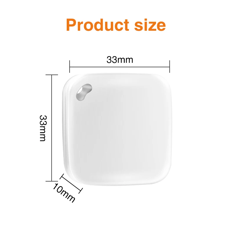 Smart GPS Tracker Works With Apple Find My APP Pet Kids Luggage Key Tracking Global Accurate Positioning Bluetooth Tag Tracker gps tracker gps locator
