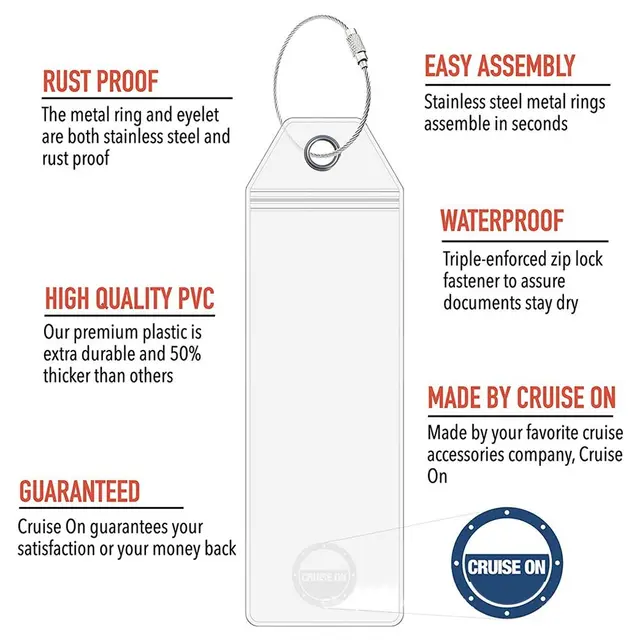 Etichette Bagagli In Pelle 4 Pezzi - Con Targhetta Nome E Protezione Privacy - Foto 8