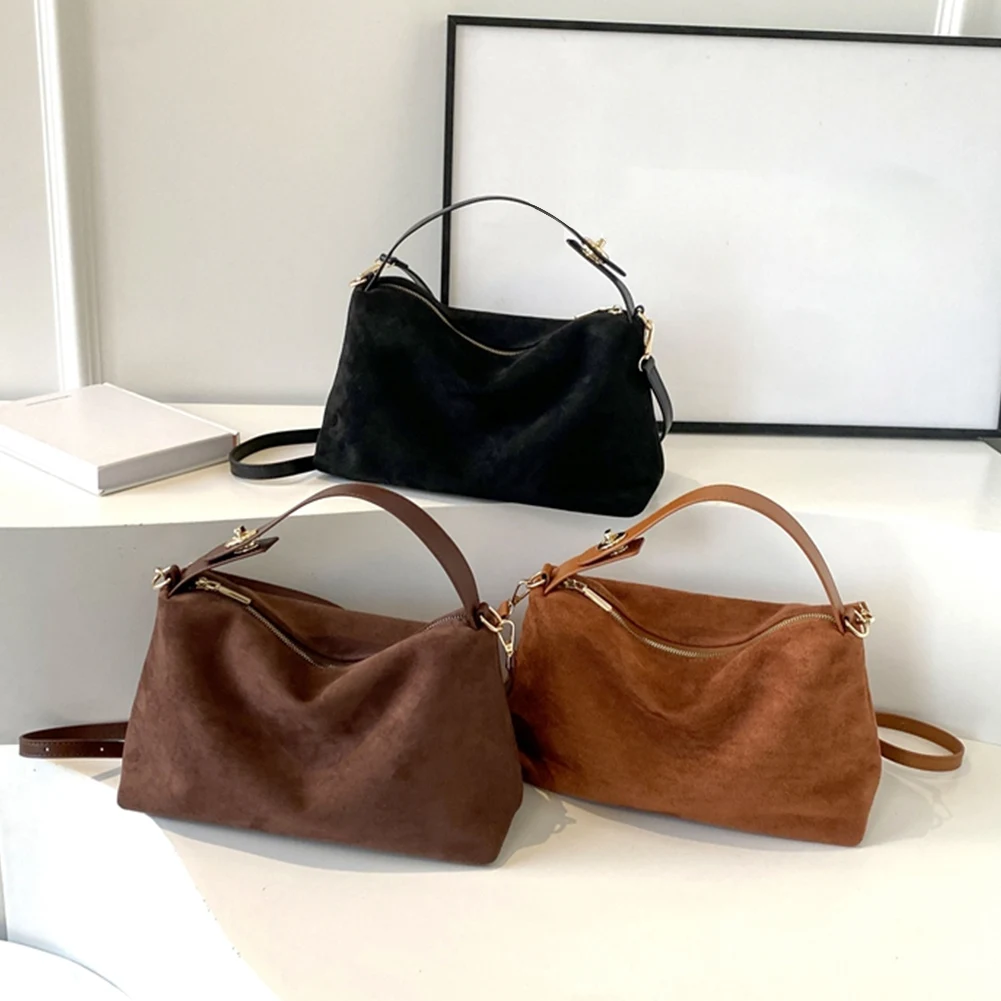 Sac à Main Daim Femmes | Style Kelly Automne main image 1