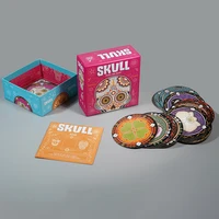 Skull Party Game Bluffing and Strategy Board Game 3-6 Players Board Game 2