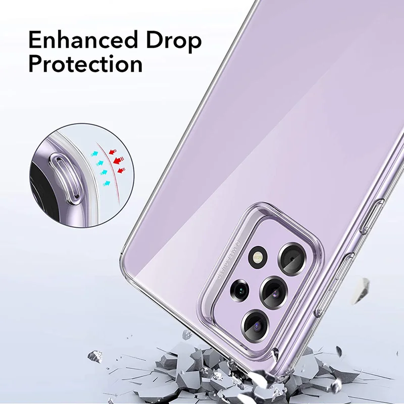 Premium Clear Soft Silicone Phone Case - High Quality Protective Back Cover
