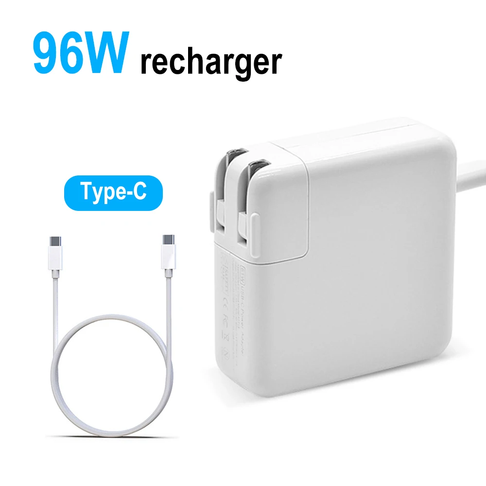 96W Mac Book Pro Charger Laptop Adattatore Di Alimentazione Usb C Per Macbook Pro M1 M2 Mac Air A2337 A1706 Adattatore Di Alimentazione Caricabatterie