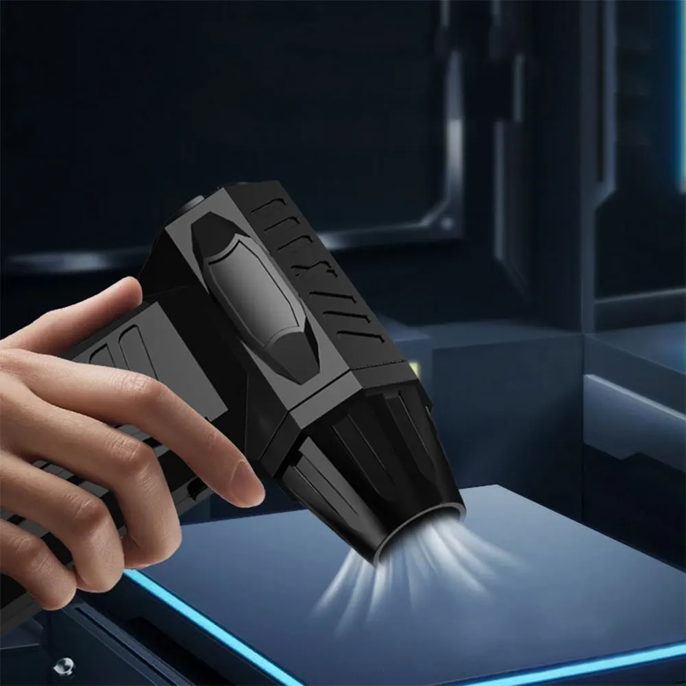 10000mAh 강력한 공기 송풍기 800000 RPM 송풍기 브러시리스 모터 자동차, 가정, 컴퓨터 키보드용 휴대용 먼지 송풍기