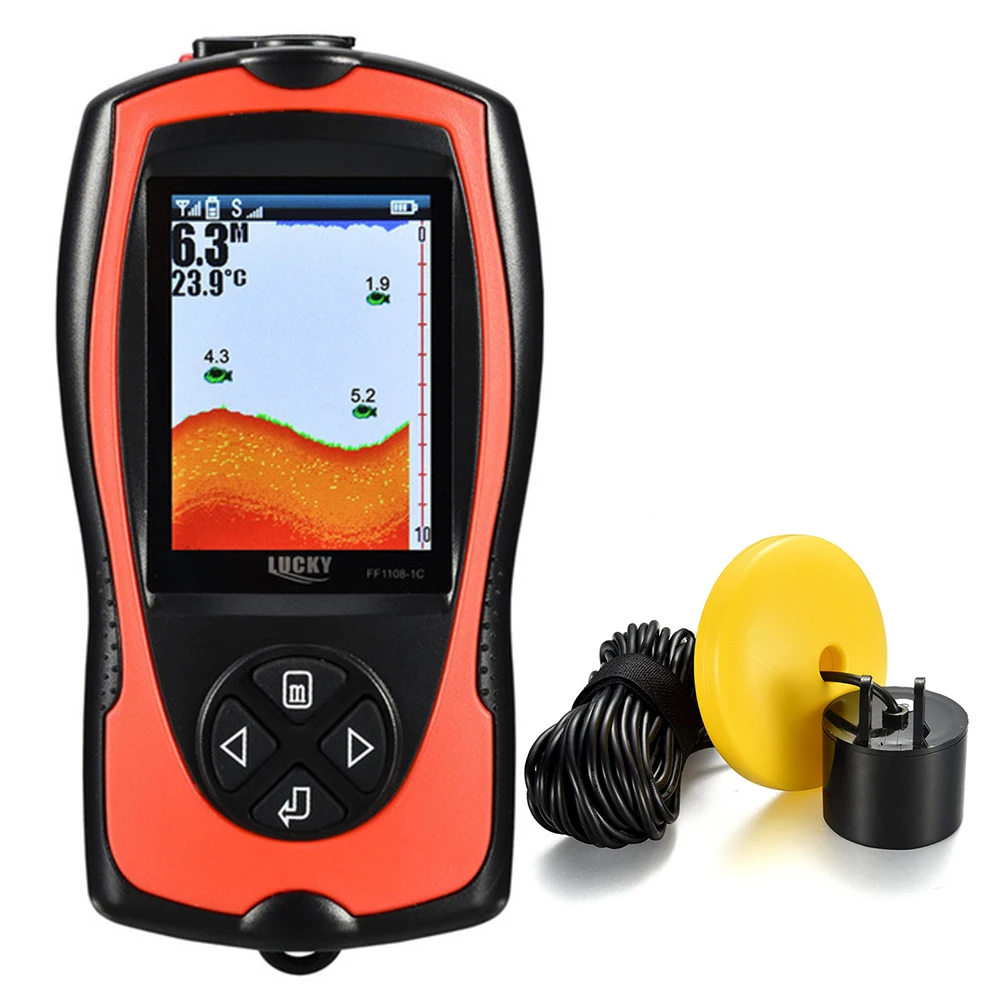【新品未使用】Luckylaker 魚群探知機　ラッキー　FF1108-CT Sc60eeb868e3946efb88c0f87cacb9