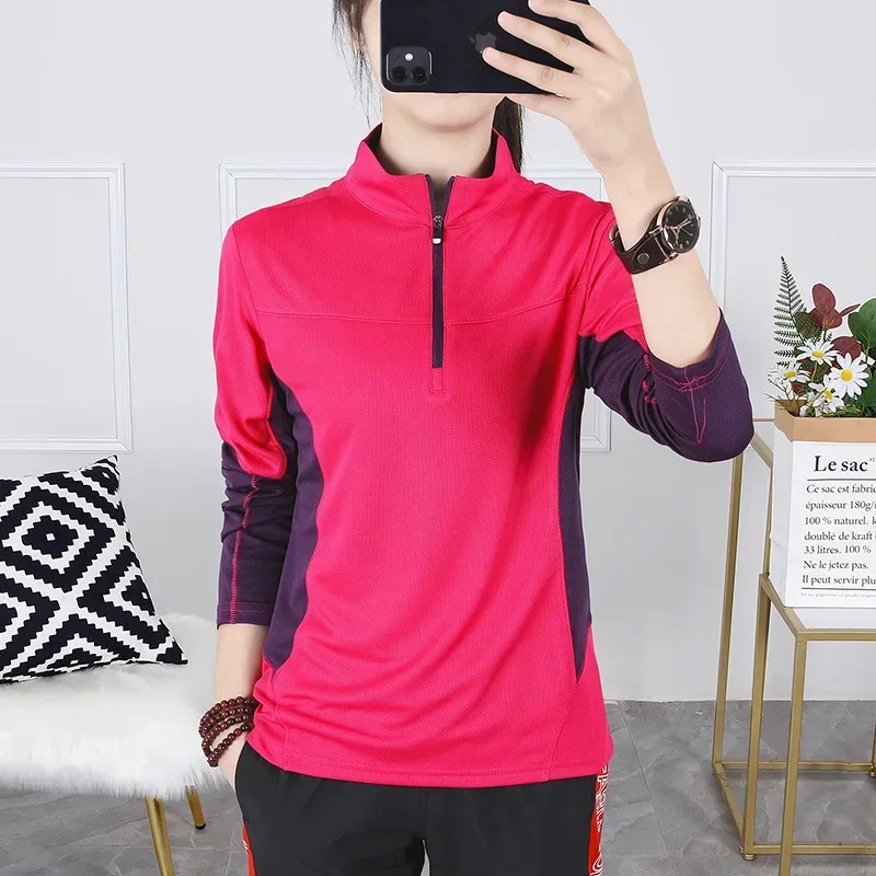 Quick-drying Clothes Women's Long-sleeved Long-sleeved Fitness Running Clothes Hiking Stretch Sports T-shirt