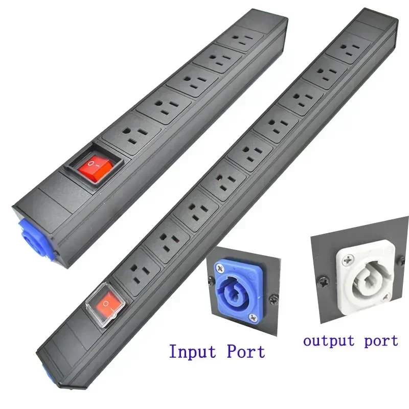 

PDU Power Strips Schuko 2-11 Multi Outlet US SOCKET Stage power strip