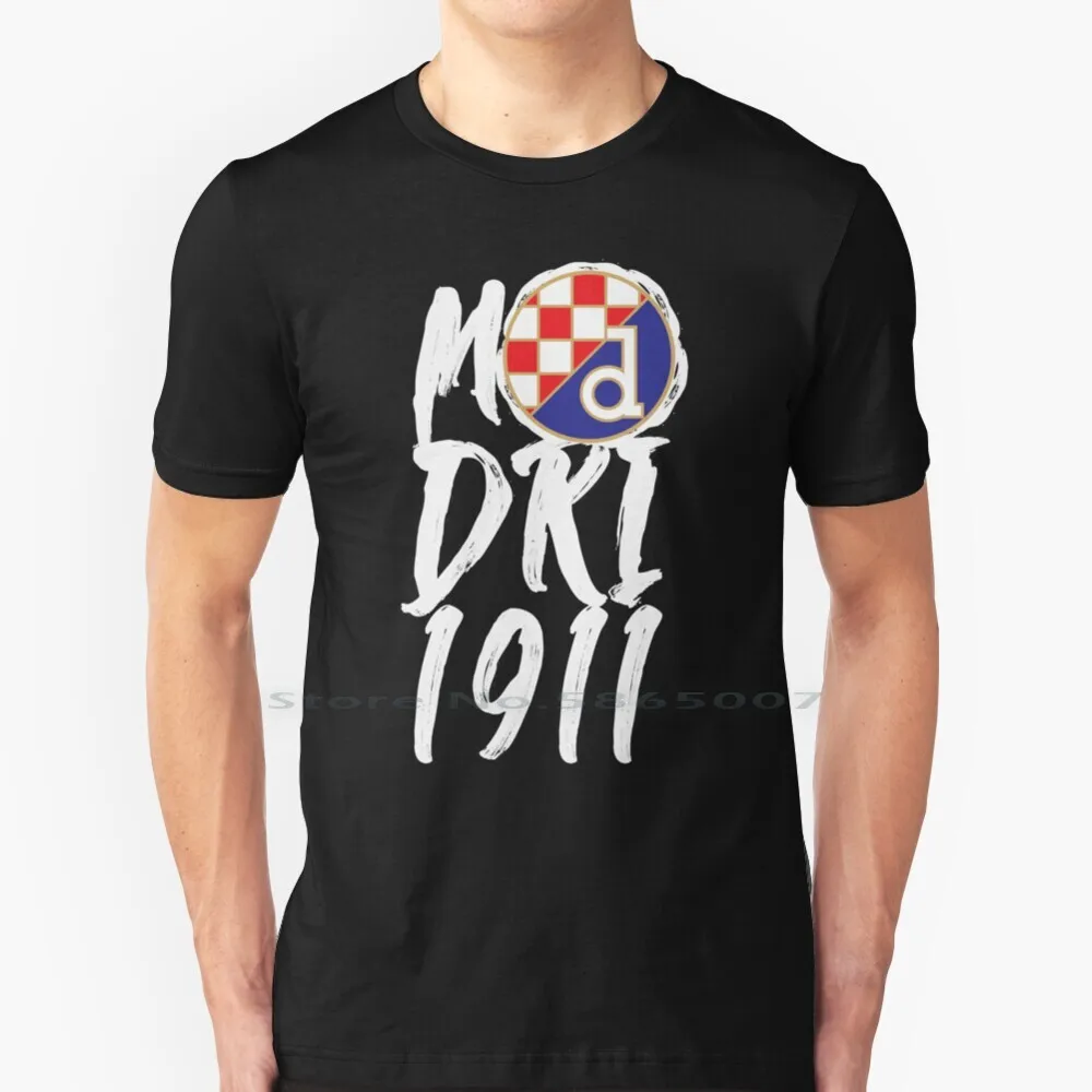 Dinamo Pluble Modri Croate Hrvatska T Shirt 100% Cotone Dinamo Plumine Modri Croate Dinamo Kids Pluble Fans Football