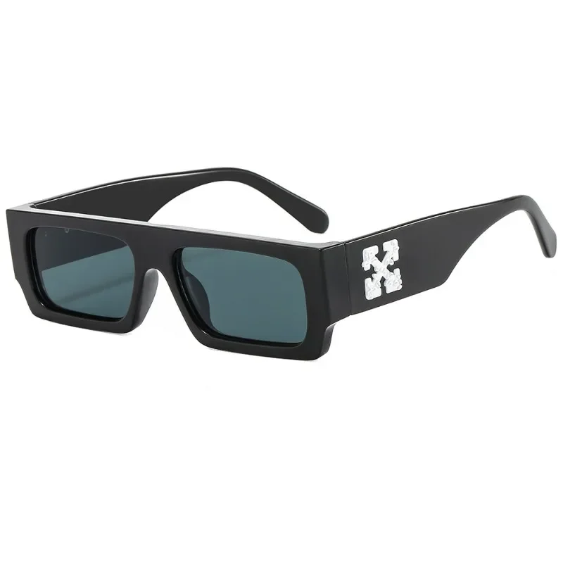 European and American Box Snowflake Sunglasses Men's Hip Hop Glasses polarized sunglasses snowflake sunglasses