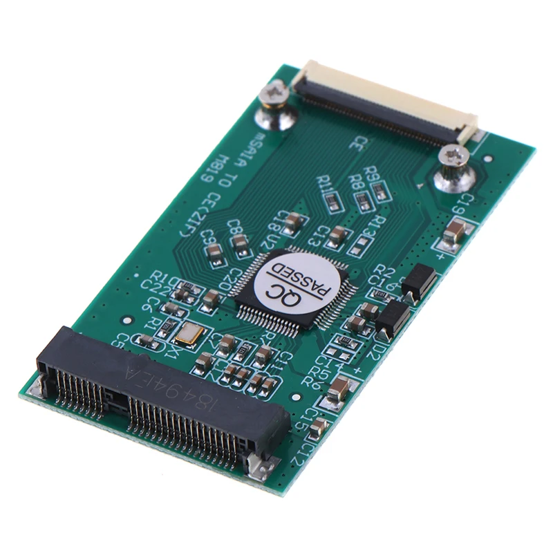 미니 PCI-E mSATA SSD에서 40 핀 ZIF 카드, 1.8 인치 미니 mSATA PCI-E SSD에서 40 핀 ZIF 카드 CE 케이블 어댑터 컨버터, 1PC