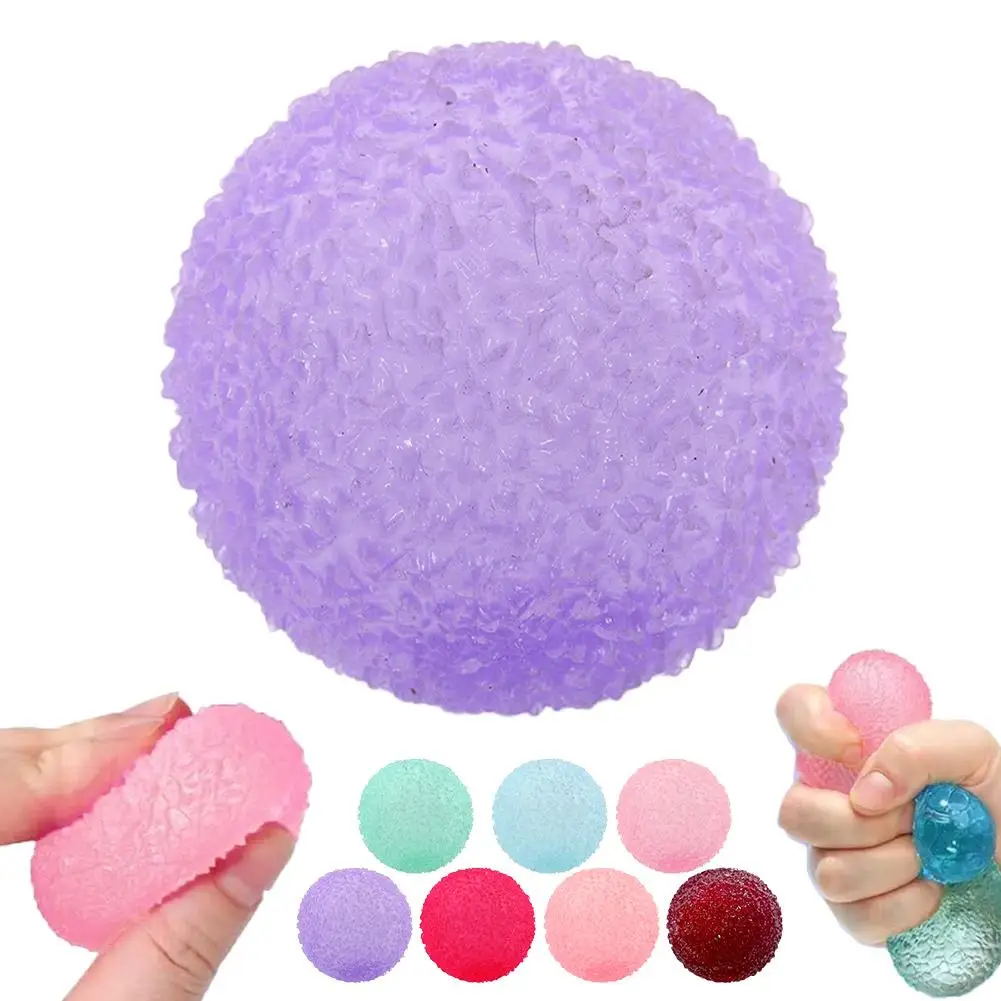 Eiskugel-Malzose Squishy Spielzeug Blaues Mochi Sensorisches Fidget-Spielzeug Simuliertes Transparentes Anti-Stress Langsam Zurückfederndes Entspannungsspielzeug – Detail 4