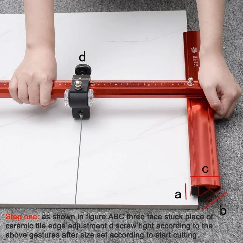 60/90/120CM Glass Brick Push Knife Tile Hole Opener Rock Plate Cutting Tools Ceramic Cutter Roller Type Opening Tool Pliers glass cutter tile glass cutter tile cutting tool